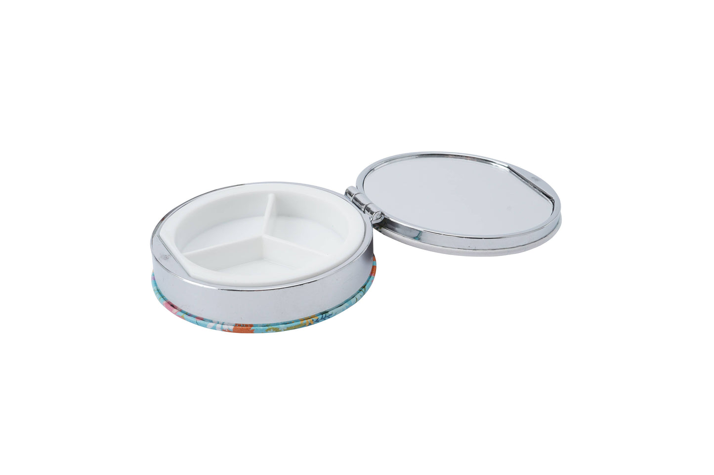 The Flower Basket Pill Box Organiser and Mirror