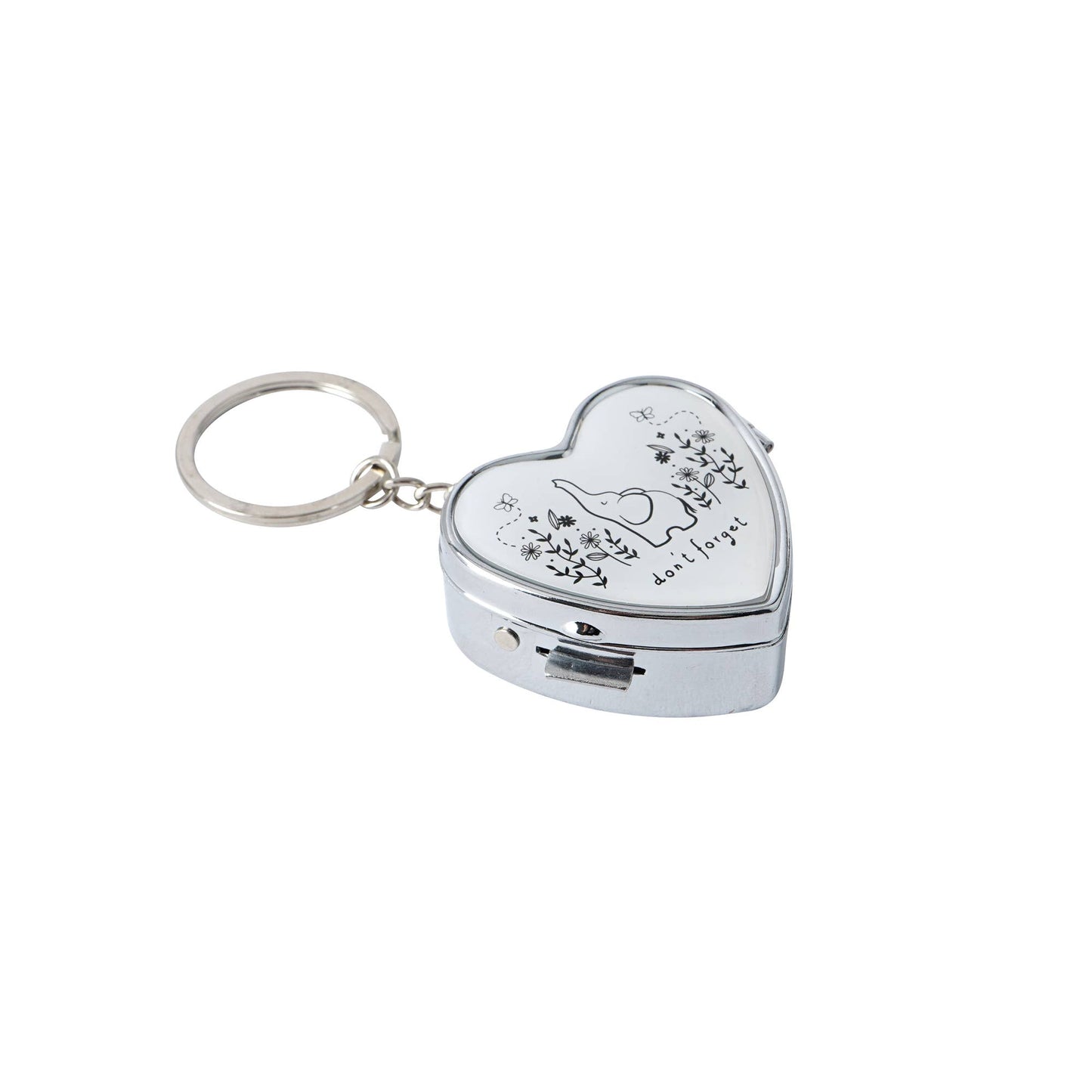 "Don't Forget" Heart ADHD Medication Pill Box
