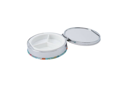 The Flower Basket Pill Box Organiser and Mirror